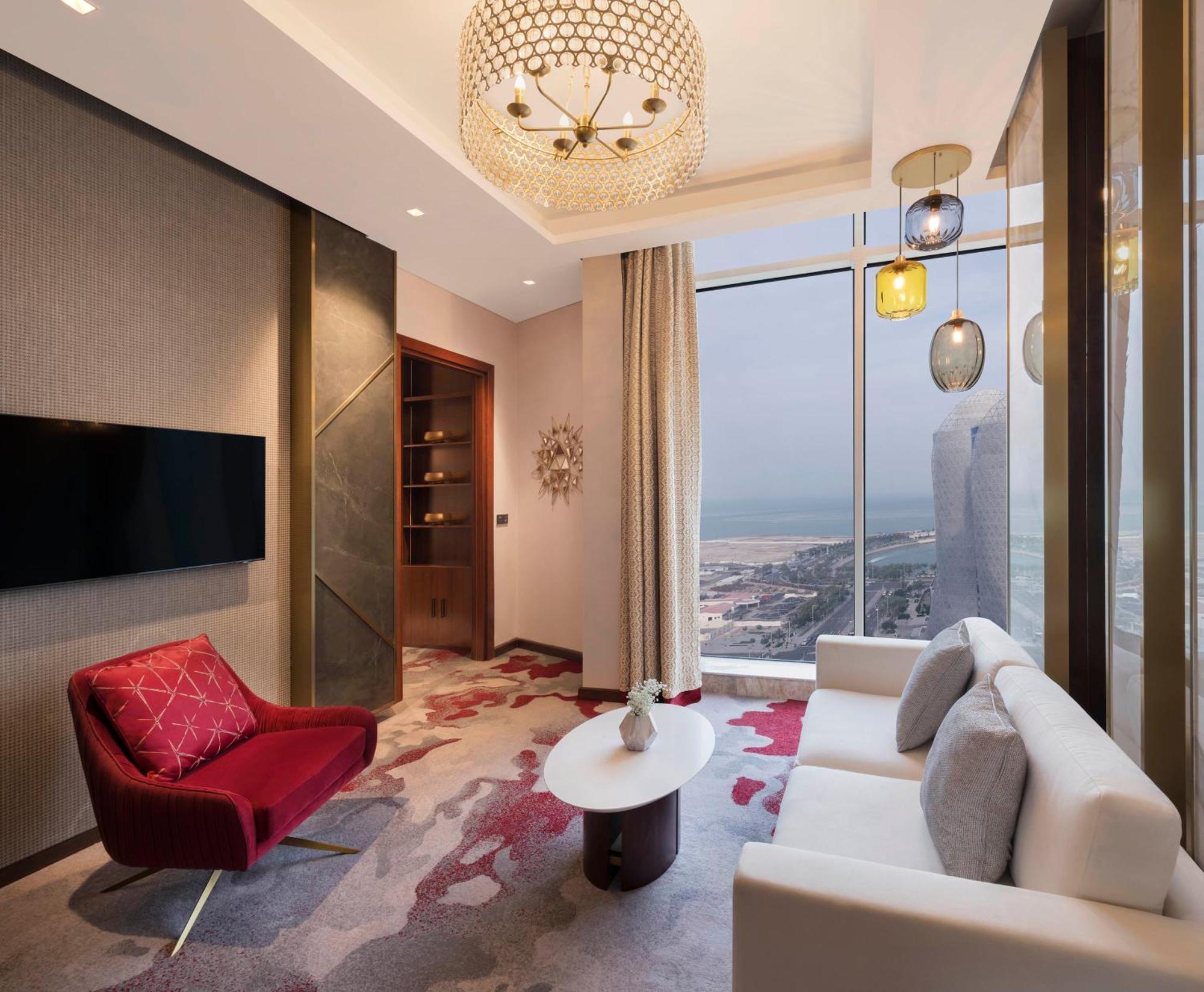 Velero Hotel Doha Lusail Екстер'єр фото A suite at the hotel